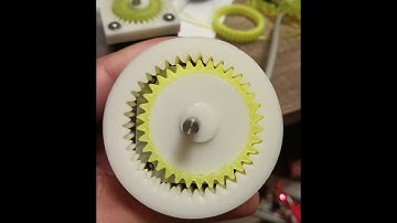 Fully 3D printed hybrid cycloidal/harmonic  precision gearbox for Nema17 external design. OpenSCAD