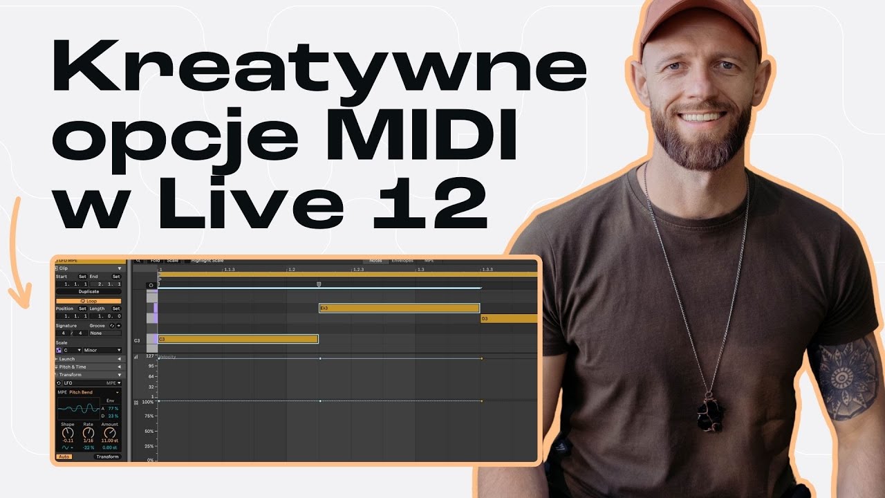 Zaskakujące Sekwencje MIDI w Ableton Live 12 - YouTube