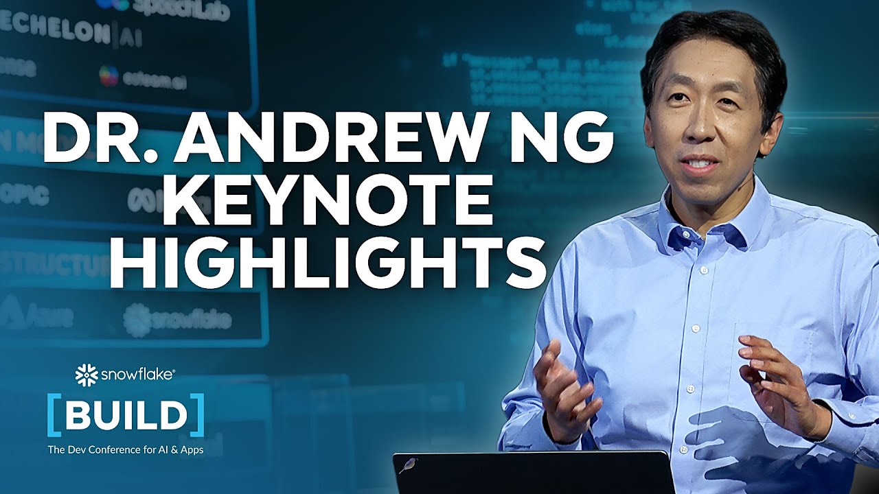 Highlight Moments From Andrew Ng's BUILD 2024 Keynote On AI Agents And Agentic Reasoning