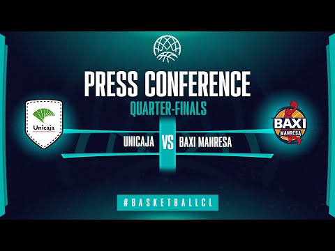 Unicaja Malaga v BAXI Manresa - Press Conference | Basketball Champions League 2021-22