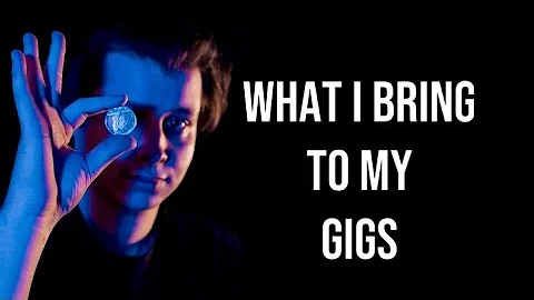 What To Bring To Your First Gig! (for magicians)