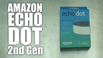 Amazon Echo Dot (2nd gen) unboxing and setup