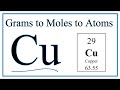 Copper Conversion and Atomic Mass