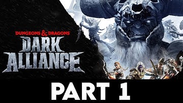 DUNGEONS & DRAGONS: DARK ALLIANCE Gameplay Walkthrough PART 1 [4K PC ULTRA] - No Commentary