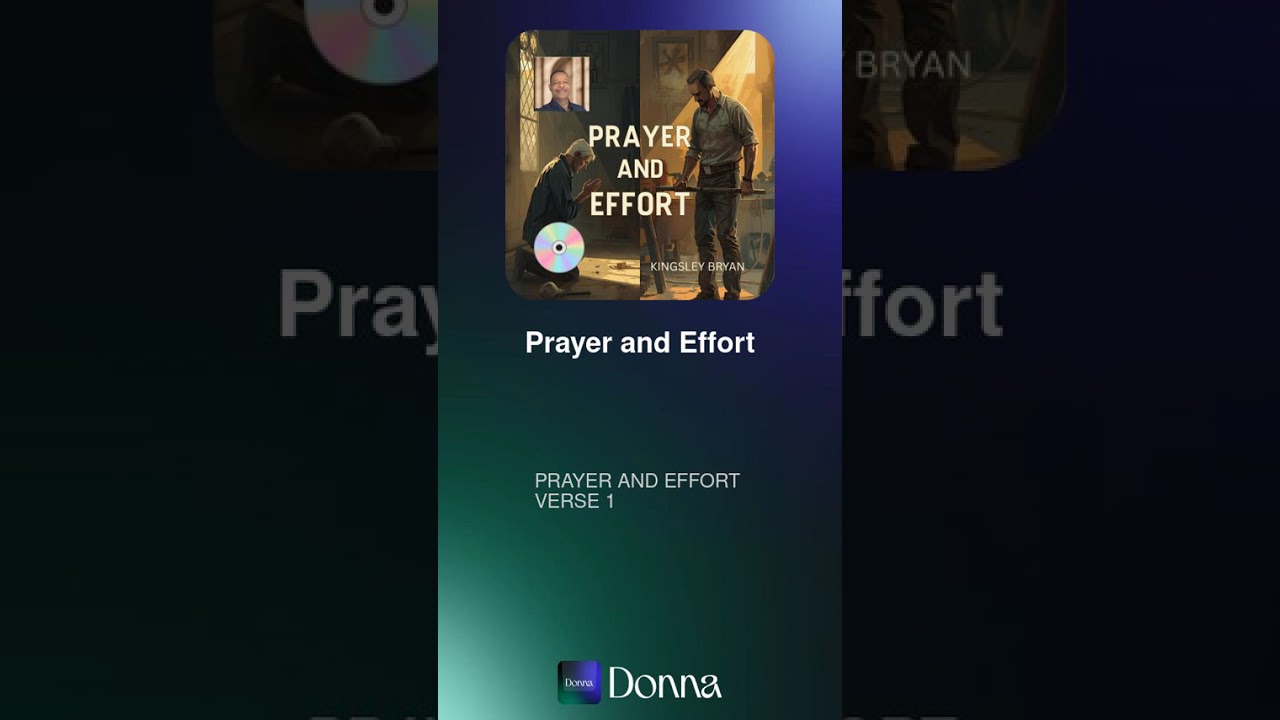 PRAYER AND EFFORT 