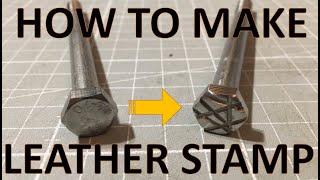 HOW TO MAKE LEATHER STAMP (CUSTOMIZED)