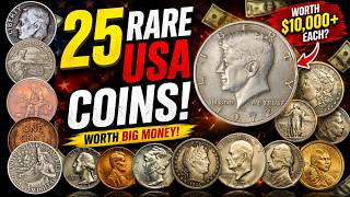 TOP 25 Most Expensive Rare Coins That Can Make You Rich Overnight!