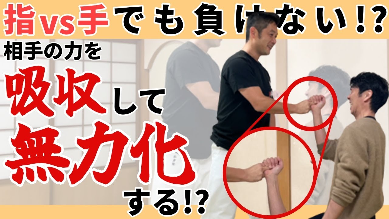 【身体技】相手の力を吸収し利用することで自分の能力以上の力を発揮することができる⁉