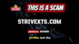 strivexts.com Review | Is Strivexts Legit or Scam? Crypto Investment Platform Warning