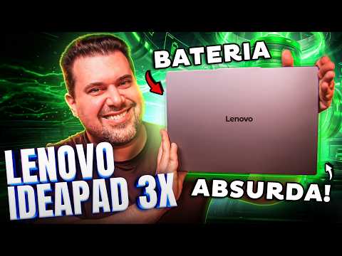 Esqueça o Carregador Com Esse Notebook: IdeaPad Com Snapdragon X!