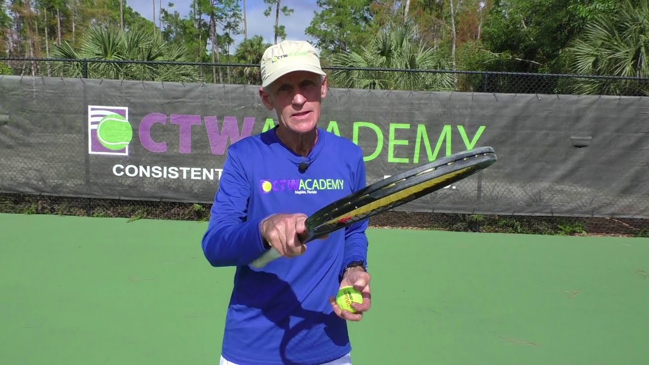 Test Your Tennis IQ Rolling the Racquet Up And Over The Ball For