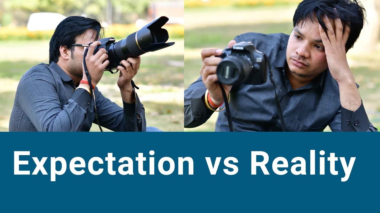 DSLR Expectation vs Reality | WeekendFotography - YouTube