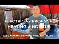 Propane Hot Tub Heater Test