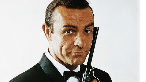 James Bond 007-Intro sequence collage from 1962-2006