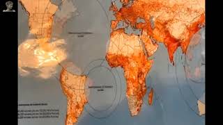 В сеть попала карта Жириновского о сильнейших землетрясениях и сокращении человечества на 2024 год.