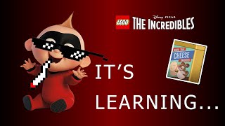 lego incredibles flying characters