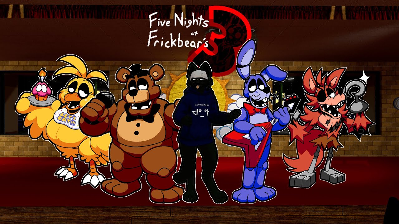 These animatronics get QUIRKY at night! - Five Nights at Frickbear's 3