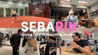 Download Lagu SEBARIN - saying “yes” to everything he said! | Karina Abelinda MP3