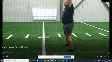 Snap Down Pause - Broad (Jump Complex)