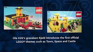 Video still for 90 Years of Lego Play History