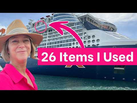 New Cruise Essentials I Traveled With in 2026