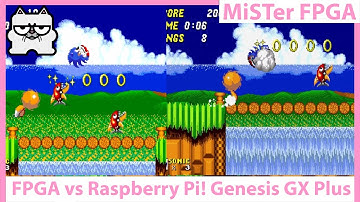 MiSTer FPGA DE10 vs RetroPie / Raspberry Pi! The Sega Genesis Showdown! Which Should You Play?!