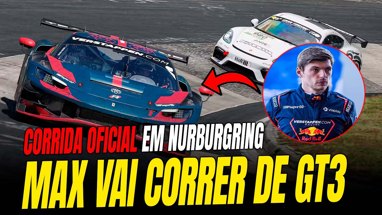 🚨Verstappen Estreará Fora Da F1 Em Nurburgring (Nls Gt3) Semana Que Vem / Antonelli / V8 / Red Bull