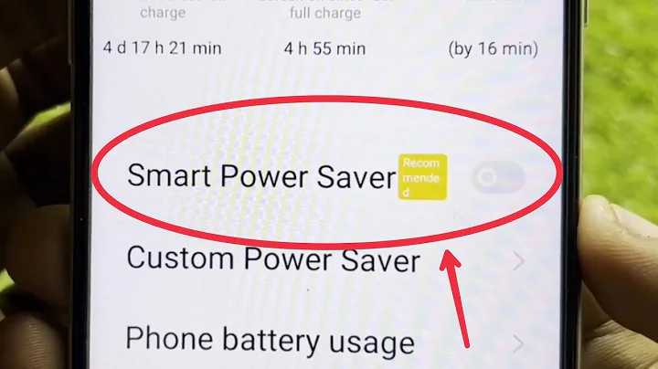 Smart Power Saver in oppo mobile