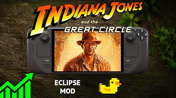Indiana Jones and The Great Circle Steam Deck Performance FPS Boost! Eclipse Mod + Lossless + Setup