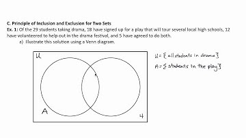 2.1 Venn Diagrams