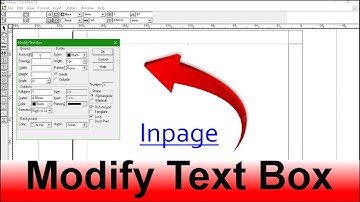 modify text box in inpage||modify text box in inpage 3||Islamic||2025