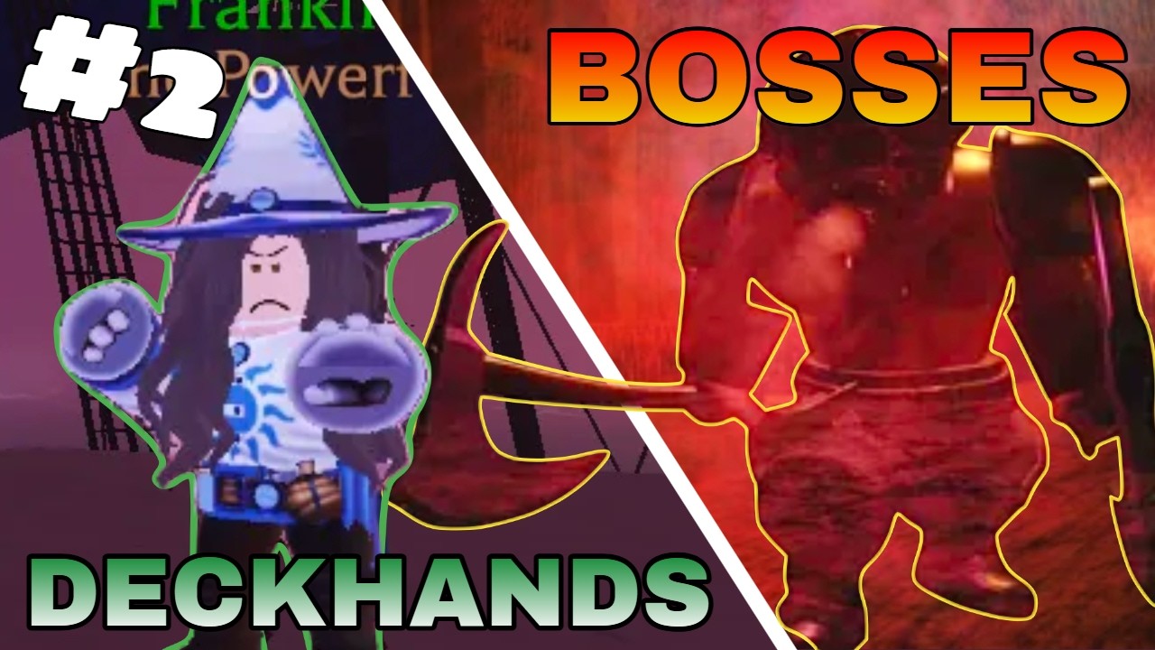 Deckhands vs Bosses Nimbus Sea Part (Arcane Odyssey Roblox)