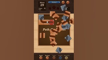 Roll the Ball slide puzzle Moving I Pack Level 29 Solution