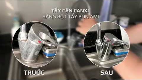 Mẹo tẩy cặn canxi trên vòi nước: tẩy sạch và làm mới nhà vệ sinh