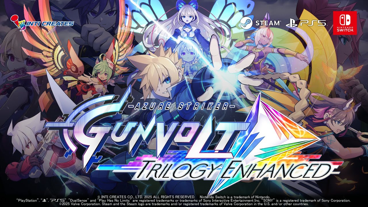 video Azure Striker Gunvolt Trilogy Enhanced