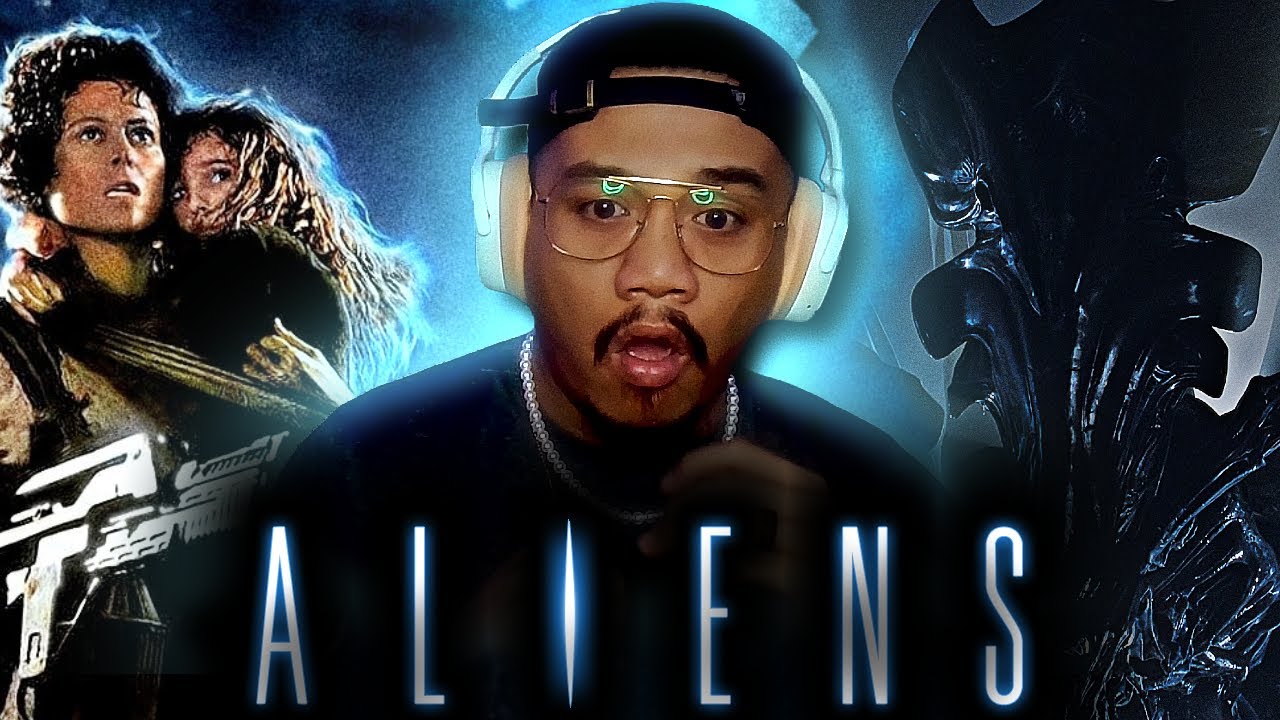 watching *ALIENS* for the FIRST TIME!! - YouTube