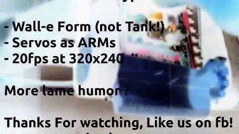 Prototype 2 zoneBot stm32f4 robot platform with video stream