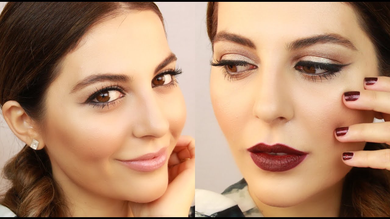 Holiday Inspired Party Makeup Tutorial Sona Gasparian YouTube