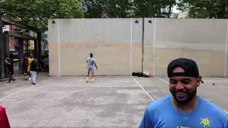 Grand Street Park - Timbo & Tywan vs Tavo & Dave Rojas Jr. - Filmed By Handball United - 5.14.2024