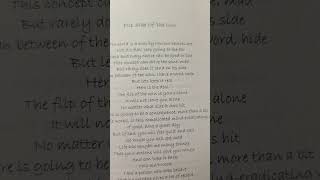 flip side of the coin from come see and be: between light and darkness by raven lotus crow #poetry