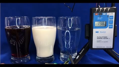 Baumer Adaptive Point Level Switch (PL20) Analogue Output Demo