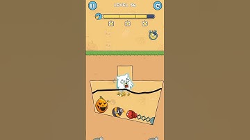 Draw line save dog puzzle Level - 56 #shorts #youtubeshorts #puzzle #games