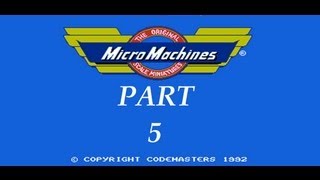 Micro Machines (NES) Complete Walkthrough (Part 5)