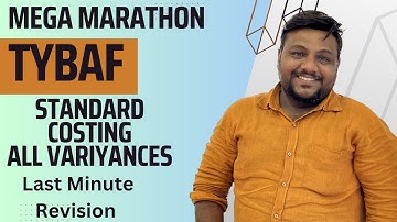 Standard Costing Material/Labour variances || by Mahesh Solanki ||