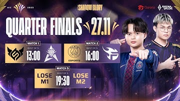 🔴 TRỰC TIẾP: FULL SENSE vs HONG KONG ATTITUDE | VÒNG TỨ KẾT | AIC 2025 (27/11)