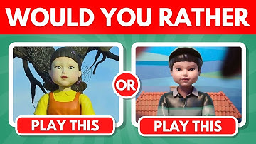 Would You Rather: Squid Game Edition 🦑🎮 | Pick One, Kick One Quiz