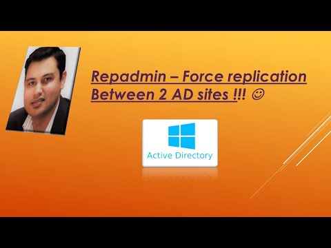 Video: Bagaimana cara memaksa replikasi DNS di Active Directory?
