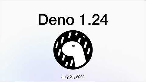 Deno v1.24