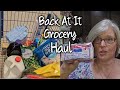 Back at it walmart grocery haul