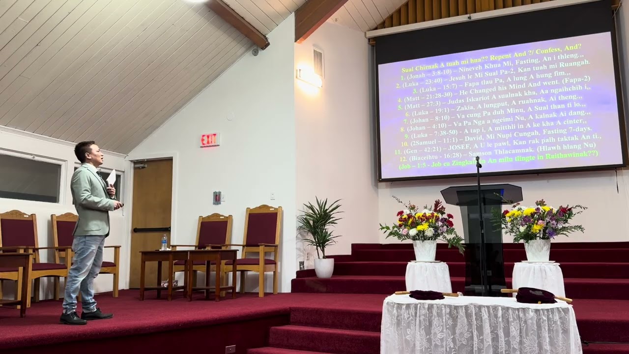 VANCUNG PENNAK THAWNGTHA PAKHATNAK - Part-2 (Repent - Turn away from Your Sins)